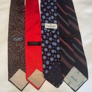 Men’s Designer Vintage Tie Bundle